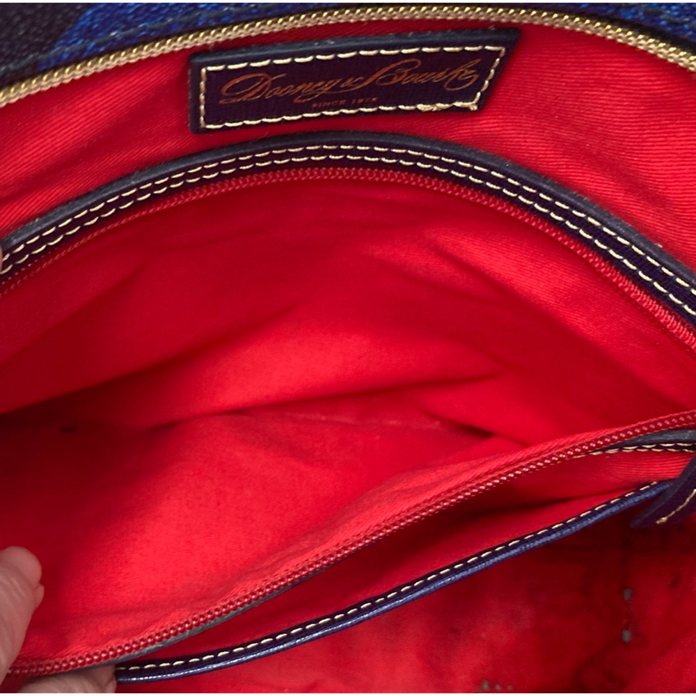 Dooney & Bourke blue purse - Picture 13 of 14